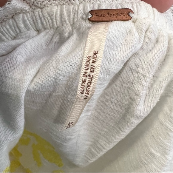 Free People Persuasion embroidered peasant top shirt - Picture 8 of 11